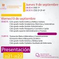 Presentaciones curso 21-22