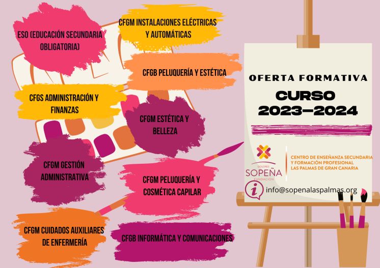 OFERTA FORMATIVA CURSO 2023 - 2024